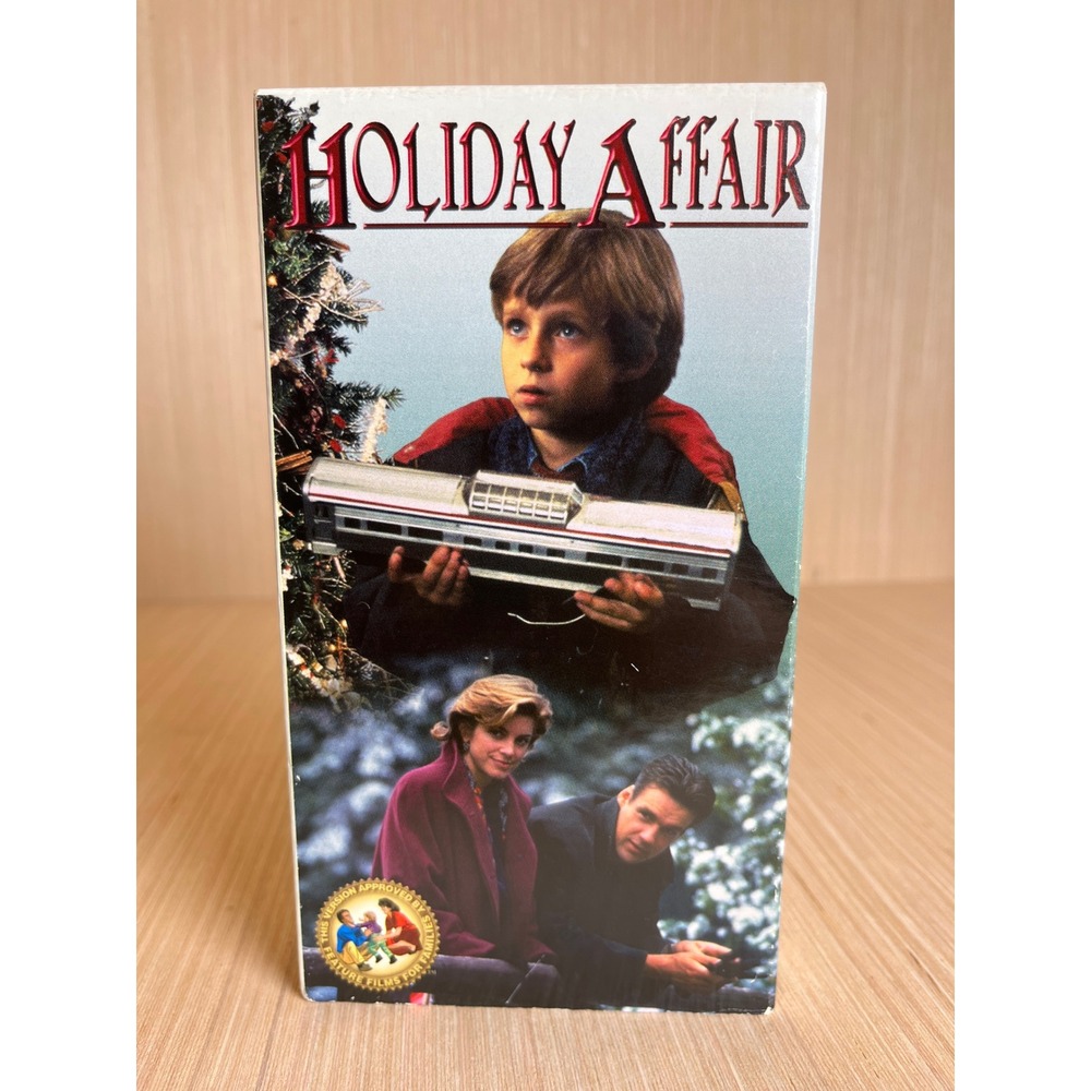 Vintage Holiday Affair VHS 1996 Retro Nostalgic Tape  Feature Films Families